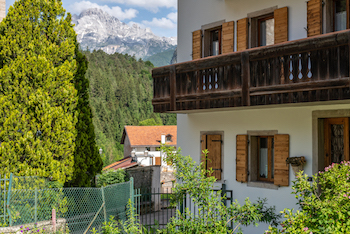 Vista dal giardino | La Gerla